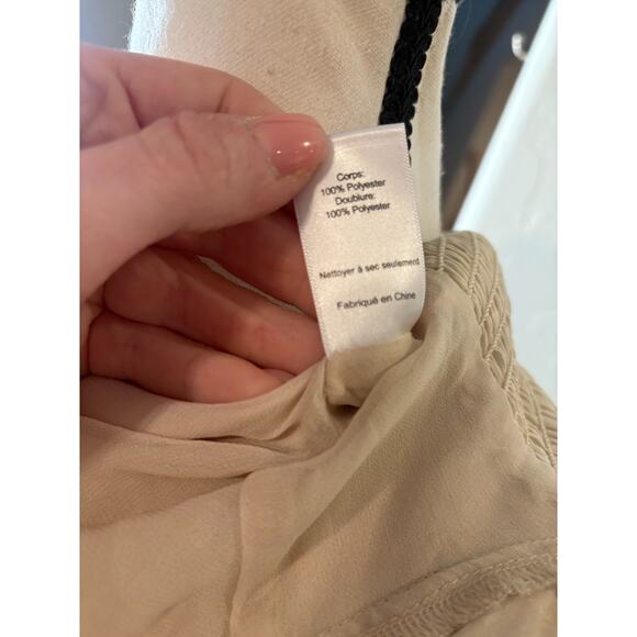 ASTR the Label Sweetheart Blouse in Ivory, Size L - Picture 5 of 5